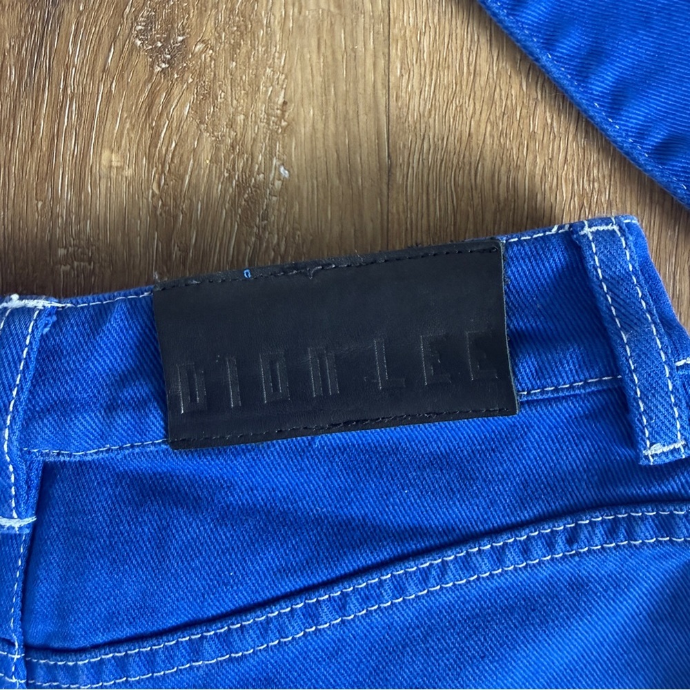 Dion Lee Blue Denim Corset & Mini Skirt Set AUS 4 US 0 - Picture 4 of 10